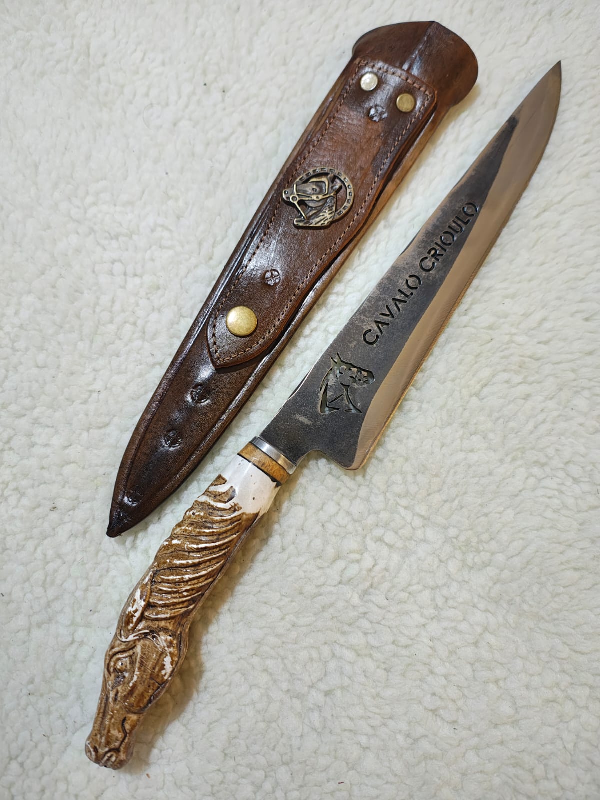Faca Cavalo Crioulo 9"