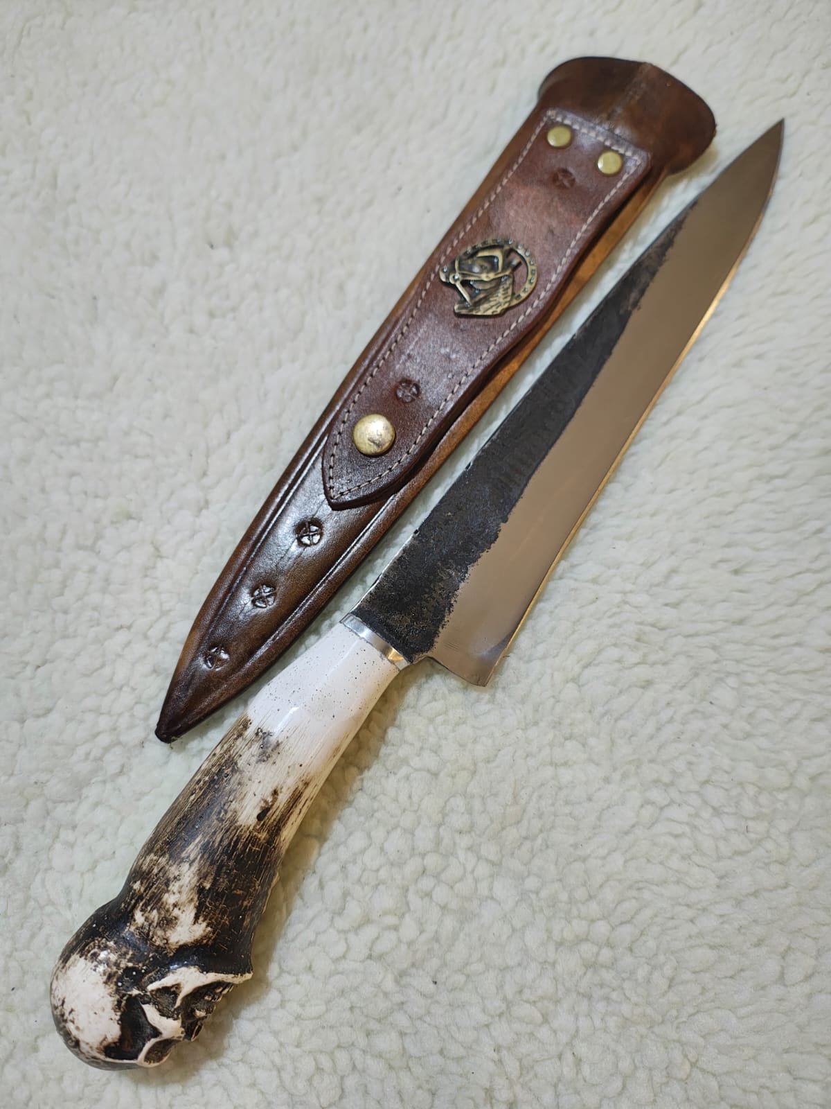Faca caveira 9"