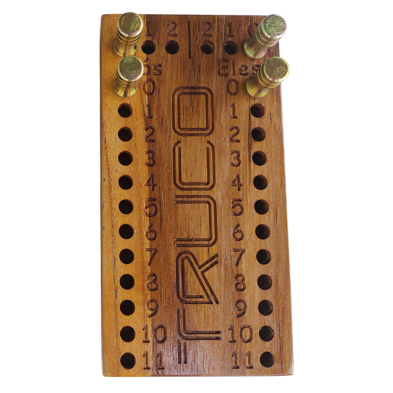 Marcador de Truco Pino Em Latão